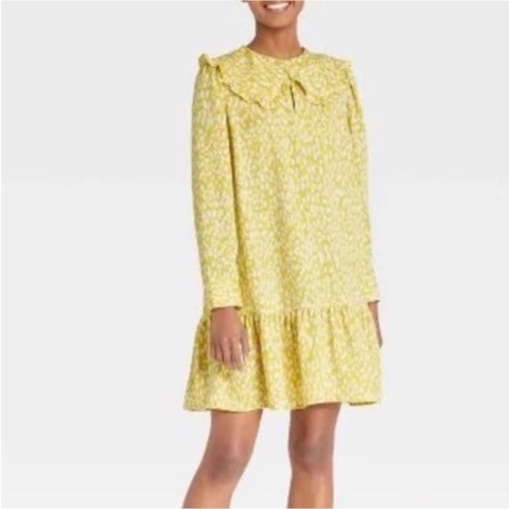 Who What Wear Citrus leopard print dress Size Small New with tag